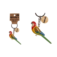 WOODY, KEYRING ROSELLA