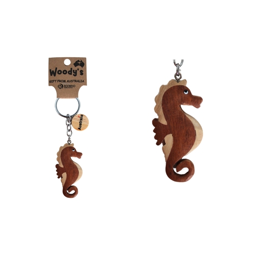 WOODY, KEYRING SEAHORSE