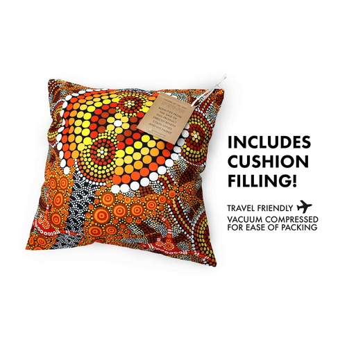 CUSHION, COLIN JONES COLOURS OF LAND